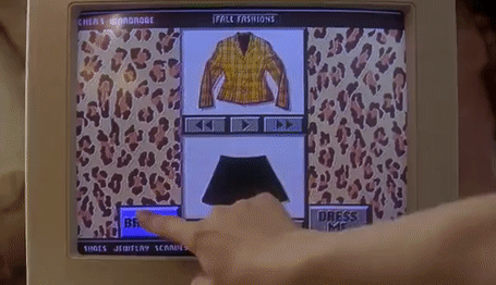 Clueless closet scene