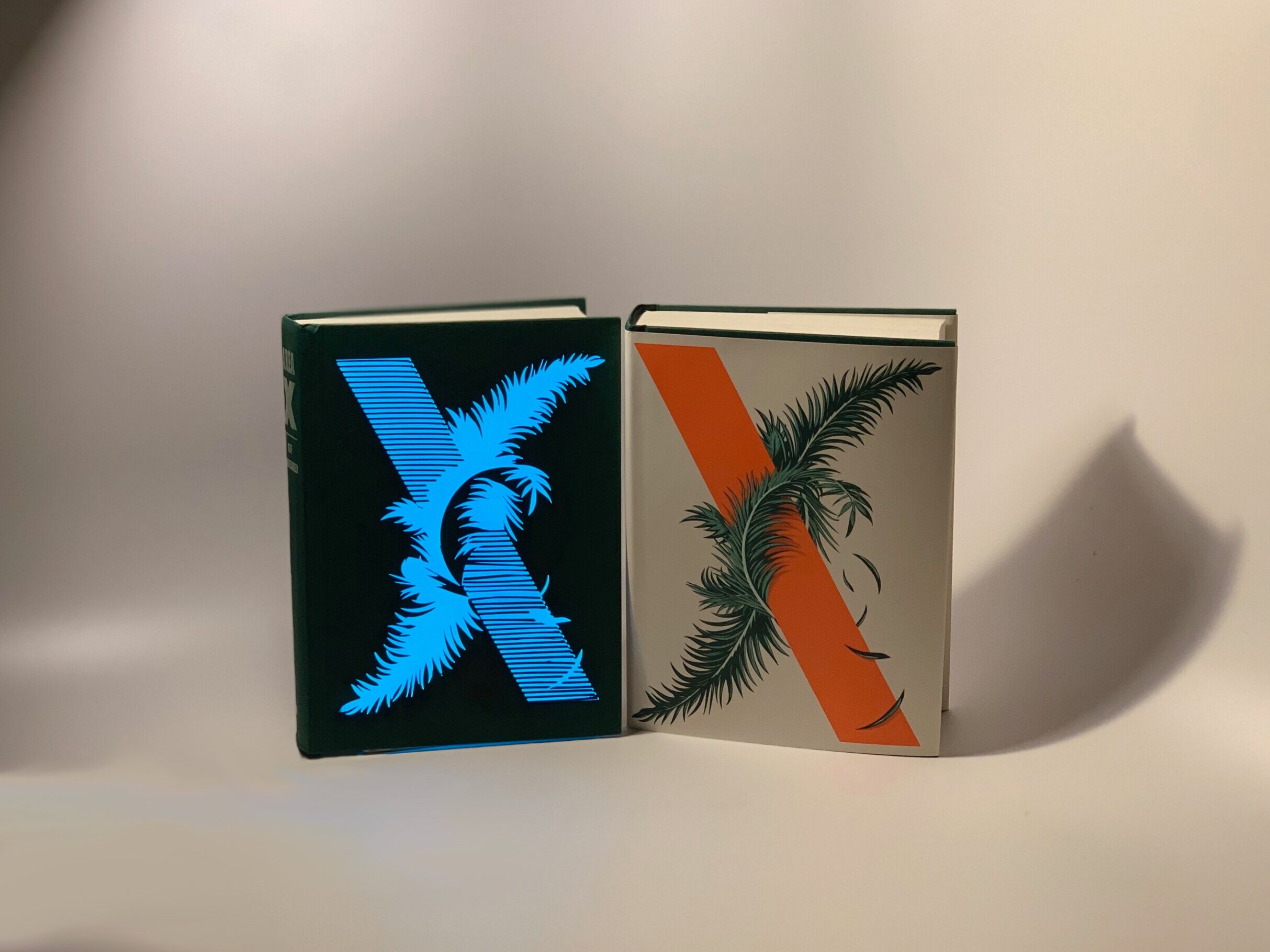 Electroluminescent dust jacket prototype